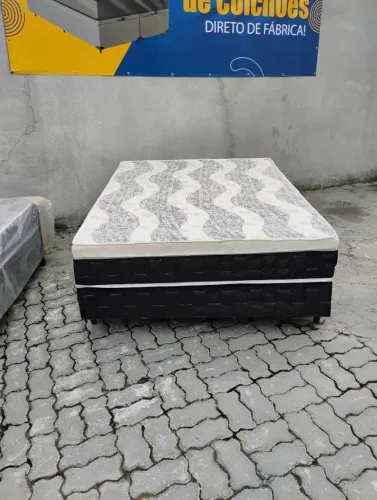 Cama Box Conjugada Com Molas