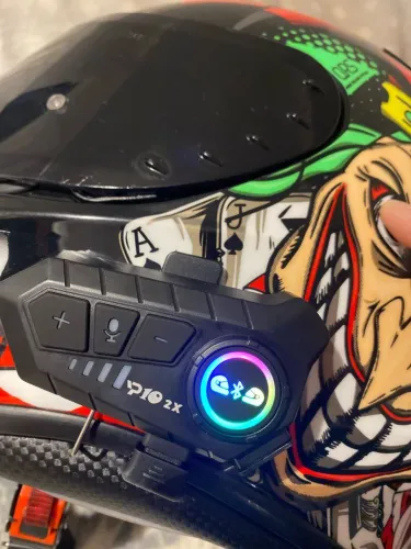 Intercomunicador para capacete de moto 