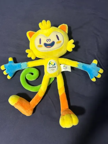Pelúcia mascote Vinicius olimpíada 2016