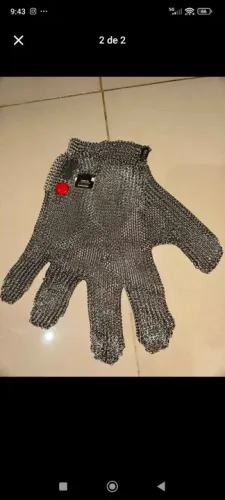 Luvas de Malha de Aço - Proteção para Mãos