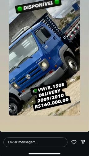 VW/8.150edelivery caminhão 3/4