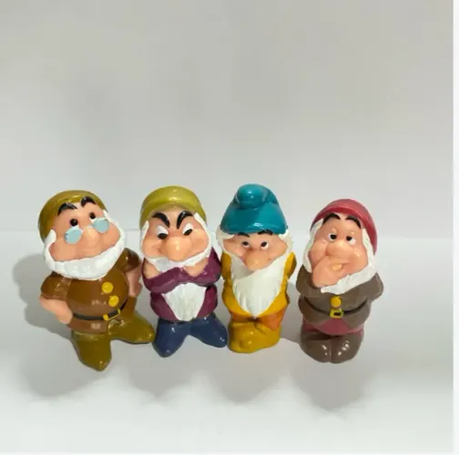 Miniaturas Sete anões + Dunga Disney