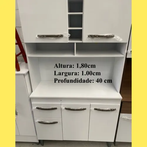 Armário de cozinha branco - entrego hoje