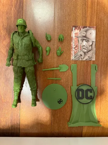 MCFarlane DC - Sargento Rock Platinum