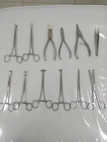 Kit de pinças piercings