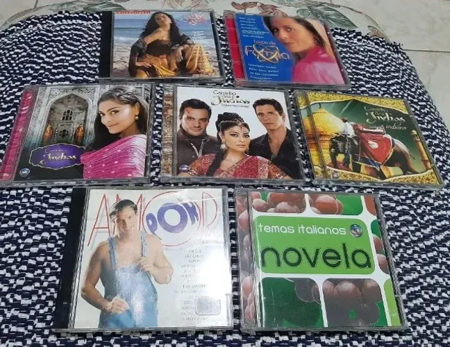 Lote De 7 Cd  De Novelas - Caminho Das Indias E Outros