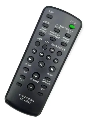 Controle Remoto Para Mini System Sony Genezi Rm-amu053 Fst-sh2000 - Armarinho Ditudo