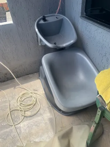 Lavatório de cabelo para salão 