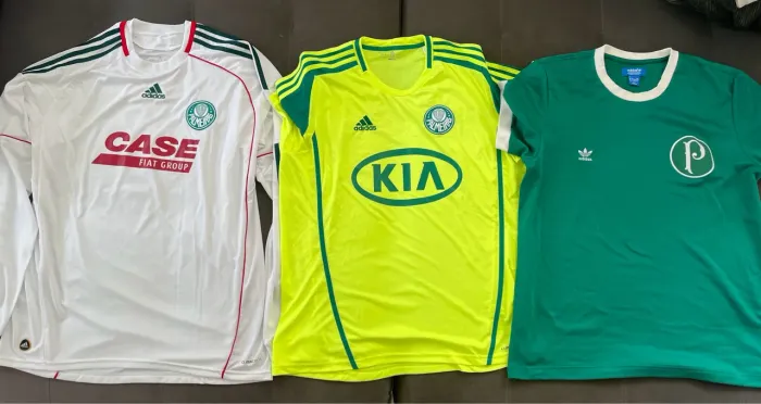 Camisas oficiais Palmeiras - Tamanho XG