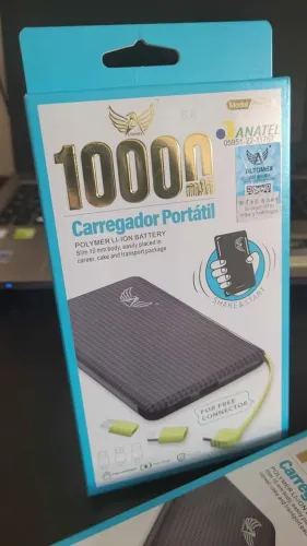 Carregador Portátil PN-951 - 10.000mAh | Potência na Palma da Mão!