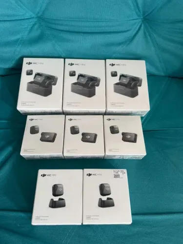 Microfone Sem Fio DJI Mic Mini - Novo - Todas versões 