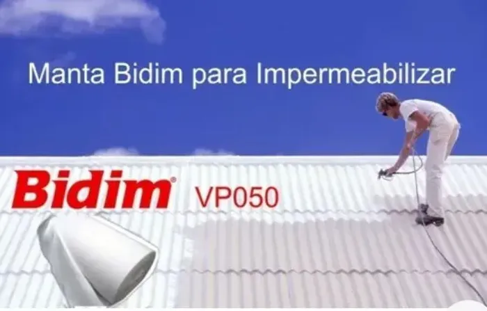 manta Bidim vp50 Impermeabilização telhado