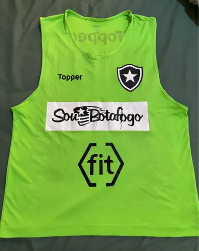 Camisa original do Botafogo utilizado em treino (Colete de treino raro)