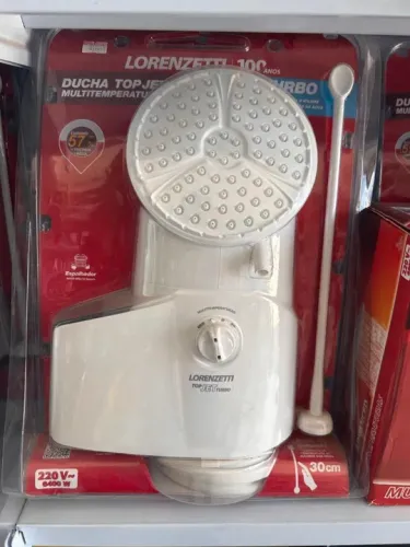 Ducha Top Jet Turbo lorenzetti leia a descrição