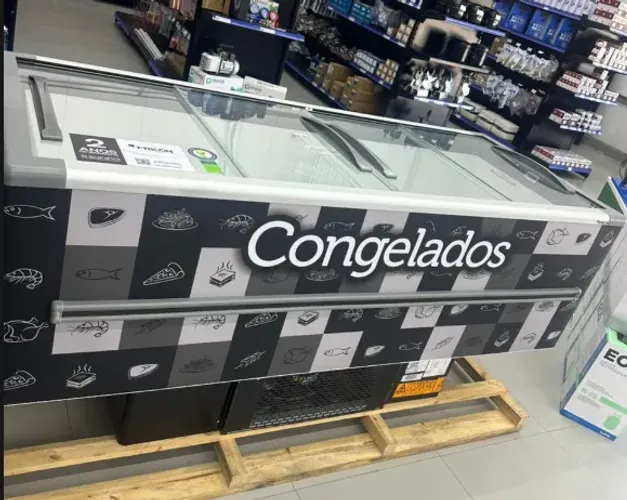 Ilha de Congelados Comercial 2M