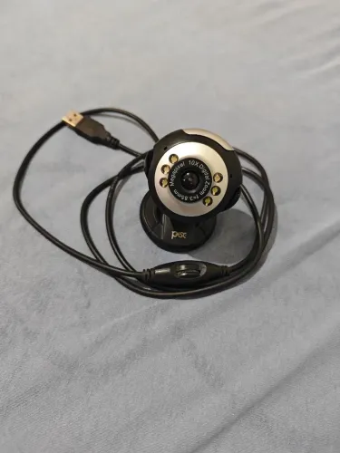 Webcam Pisc 480p USB Som integrado