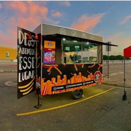 Food Truck trailers reboque comida oportunidade de Negócio!