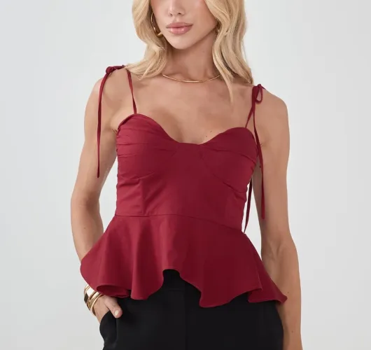 Blusa em Tricoline NOVA