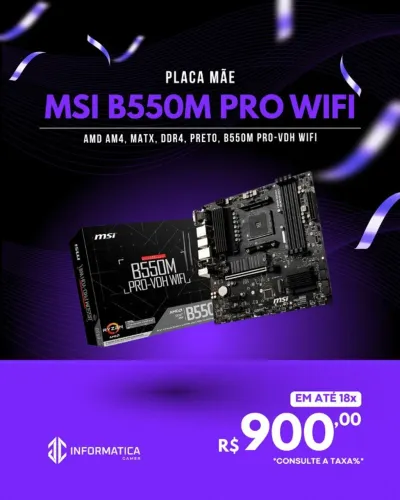   MSI B550M PRO WIFI