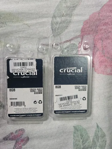 Memória Crucial DDR4 8Gb 2666mhz