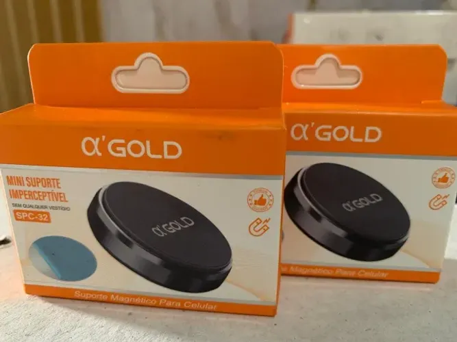Mini Suporte de Celular Magnético - A'Gold SPC-32