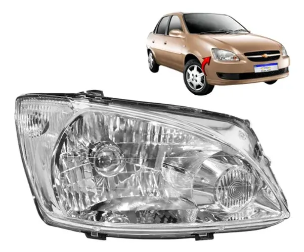 Farol Chevrolet Classic 2011 2012 2013 2014 2015 2016 L.d Direito