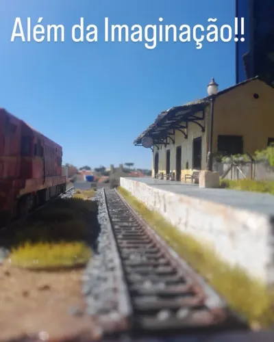 Diorama Estação Ferroviária antiga