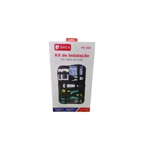 Kit de Instalação de Cabo de Rede One-X FR-3326