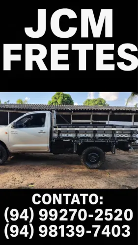 JCM FRETES. TRANSPORTE COM SEGURANÇA E AGILIDADE.