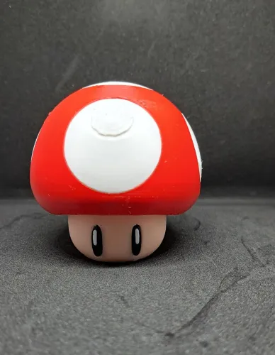 Boneco Super Mario Cogumelo 3D impresso 
