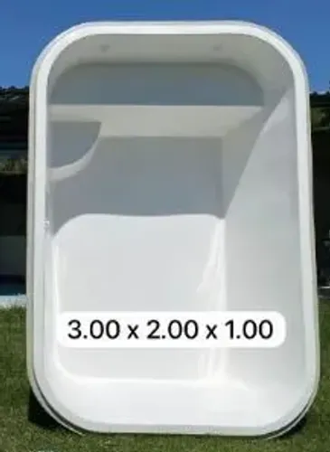 Piscina de Fibra 3x2x1