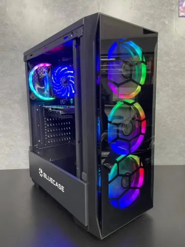 PC Gamer Ryzen 5 4500 + RX 580 8GB | 16GB RAM | SSD 500GB | Novo com Garantia