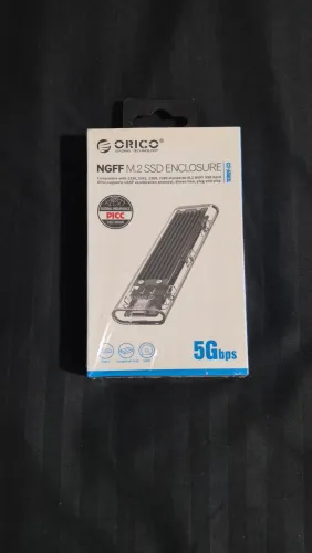 Case Externo Orico para SSD M.2 NGFF - USB3.1 Type-C - TCM2F-C3