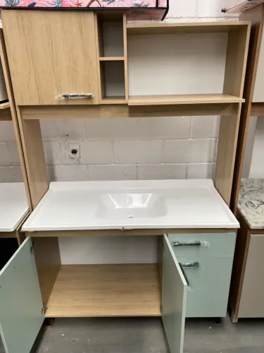 Cozinha compacta com tampo - entrego hoje 