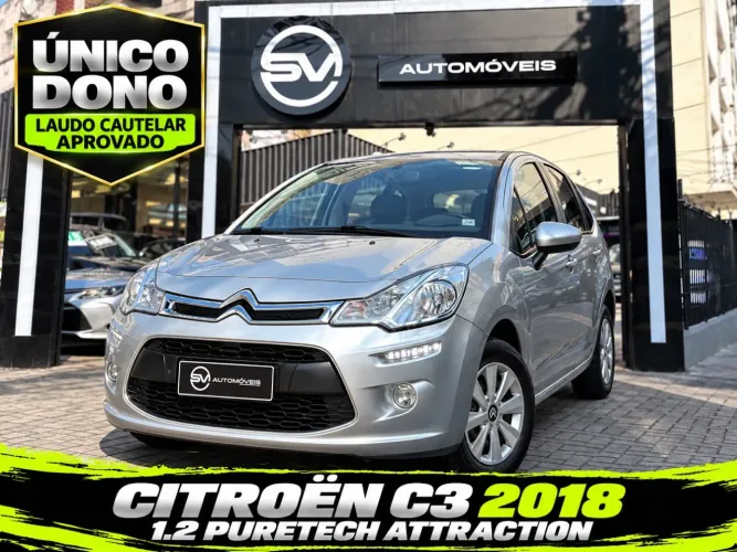 Citroen C3 Origine Pure Tech 1.2 Flex 12V MEC 2018