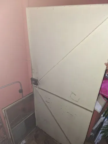 Portão de ferro social