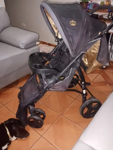 Carrinho de passeio unisex 6 rodas