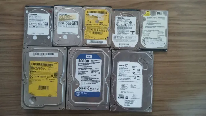 HDs SATA 2,5" e 3,5" - Vários modelos