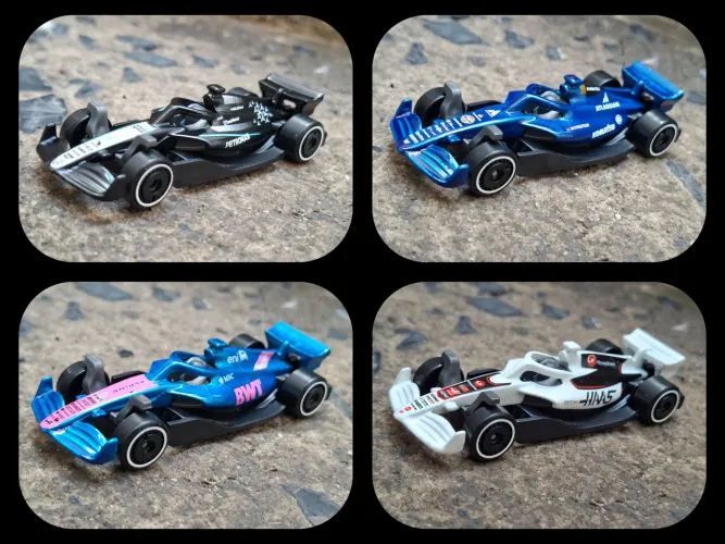 Kit fórmula 1 minis loose novas