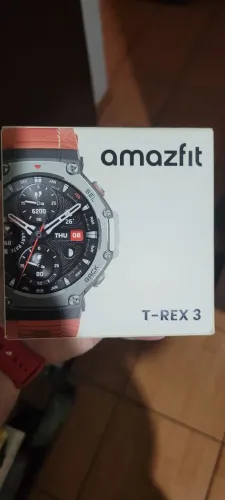 Smartwatch Amazfit T-Rex 3 - Relógio zero, lacrado, nunca usado. Na caixa lacrada.