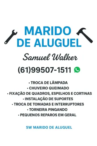 Samuel Marido de Aluguel | Reparos e Instalações no DF