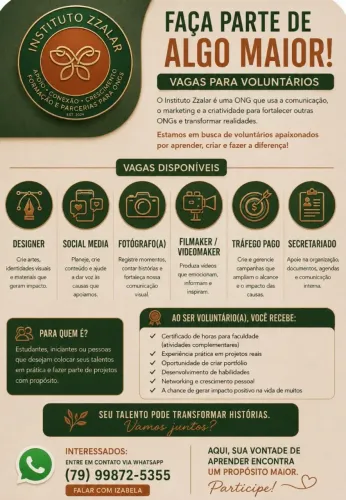 Vaga para Estudantes