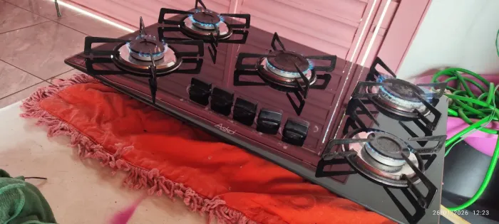 Fogão Cooktop bom estado entrego