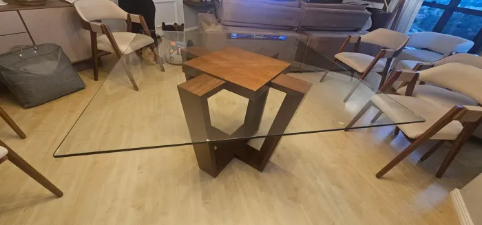 Linda Mesa de Jantar 6 Lugares