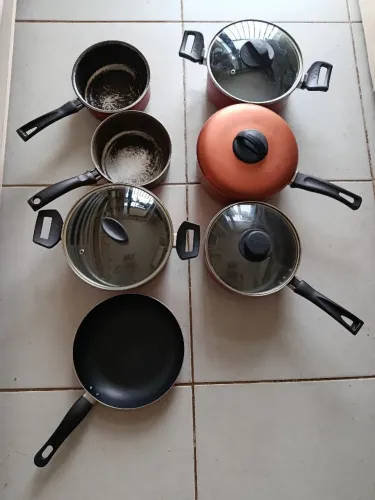 VENDO CONJUNTO 6 PANELAS ANTIADERENTE