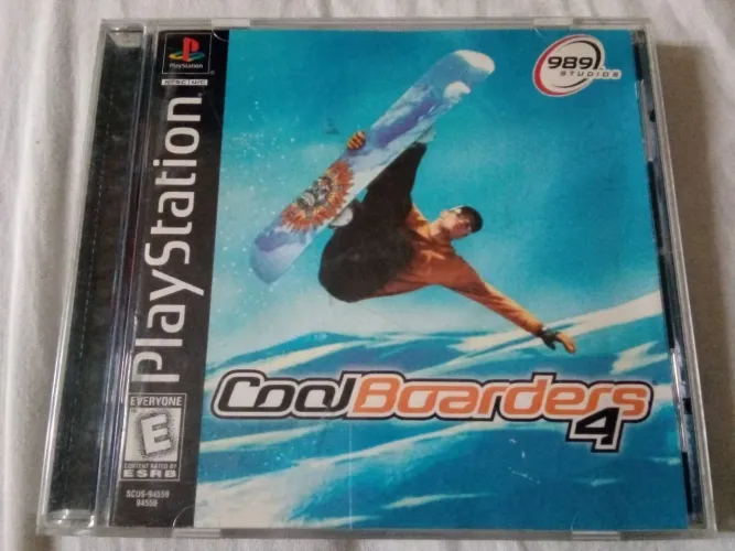 Jogo do Playstation Cool Boarders 4