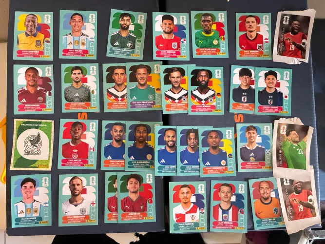 Vendo 113 Figurinhas da Copa do Mundo 2026