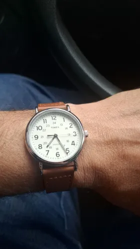 Relógio Timex Weekender 40mm com Indiglo