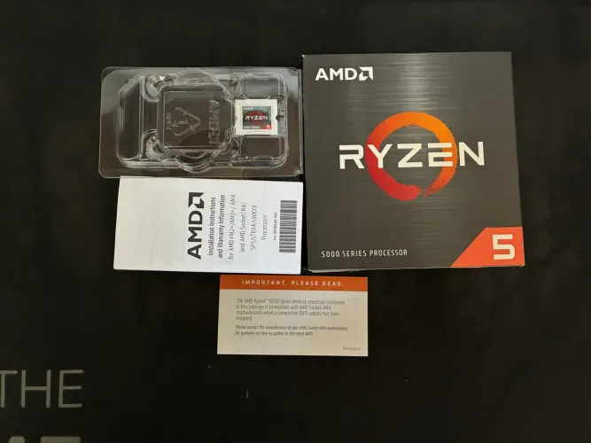 Caixa - Processadir AMD Rayzen 5 5500