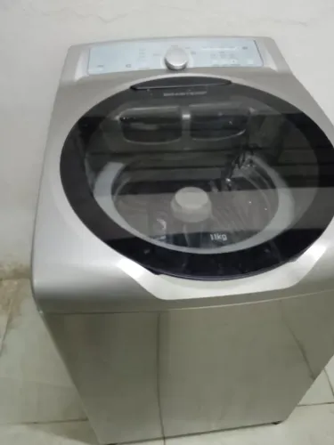 Máquina de lavar Brastemp inox